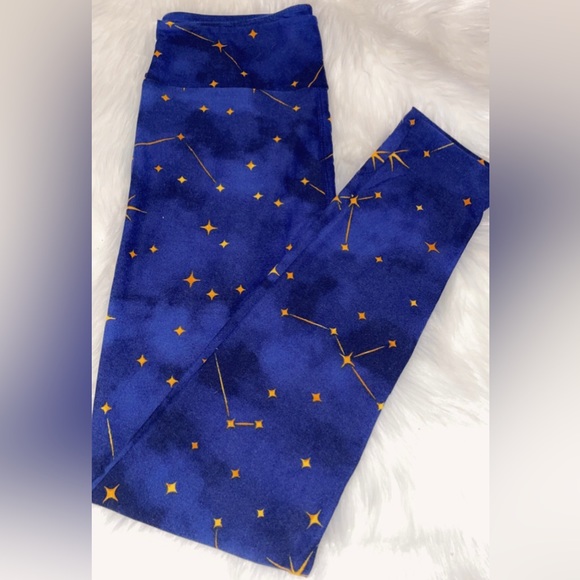 New TC LulaRoe Constellations Leggings - Picture 1 of 1